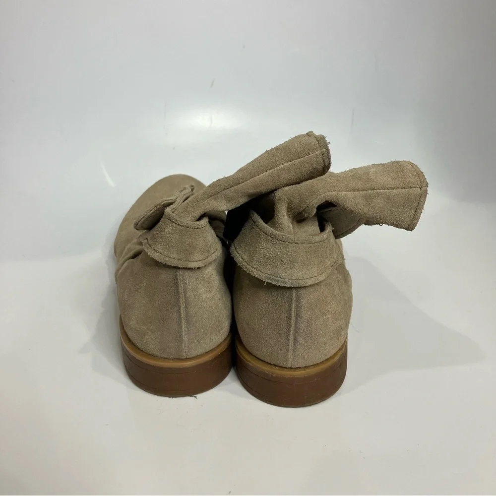 Nine West tan‎ suede leather boots size 9